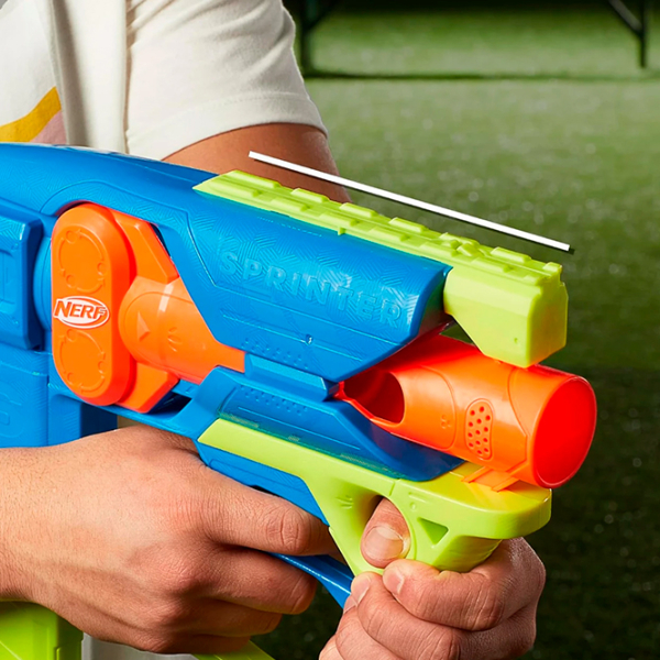 Бластер Hasbro Nerf N Series Blaster Sprinter F8625 Зеленый патронный, Стрел, 8+ photo 8