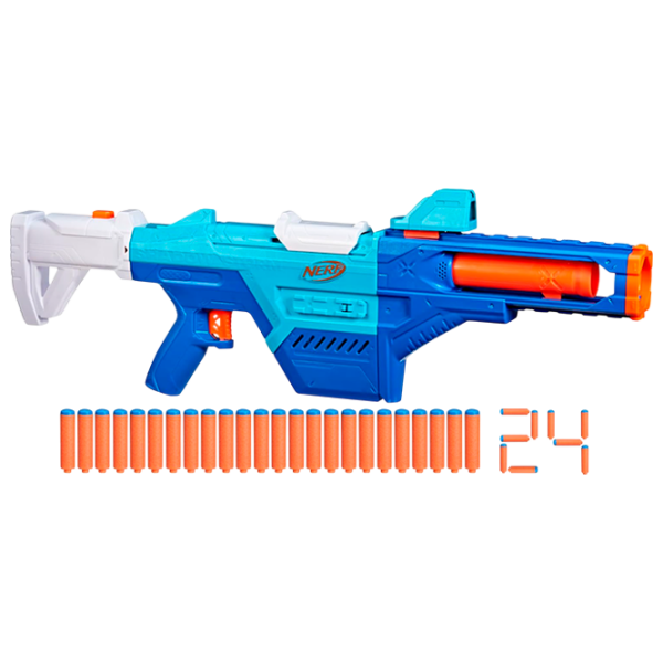 Бластер Hasbro Nerf N Series Blaster Shadow Storm F8635 Синий патронный, Стрел, 8+ photo 1