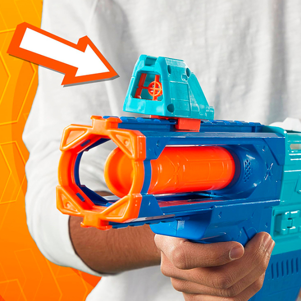 Бластер Hasbro Nerf N Series Blaster Shadow Storm F8635 Синий патронный, Стрел, 8+ photo 6