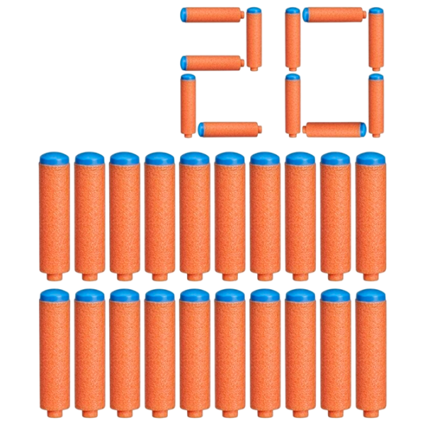 Боеприпасы Hasbro Nerf N Series Refill F8640 Оранжевый , , 8+ photo 1
