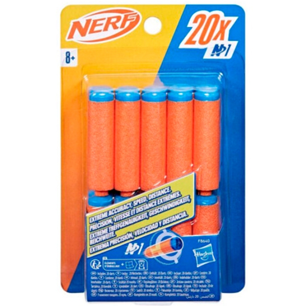 Боеприпасы Hasbro Nerf N Series Refill F8640 Оранжевый , , 8+ photo 3