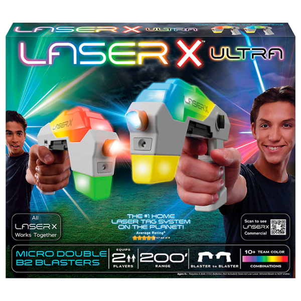 Игрушечное оружие LaserX Ultra Micro Double B2 87551 Серый Лазер, Лазер, 6+ photo 6