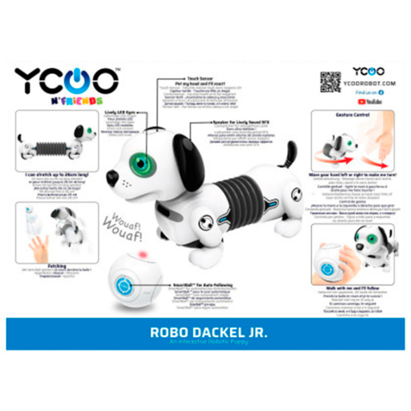 Робот YCOO Robo Dackel Junior Белый  photo 7
