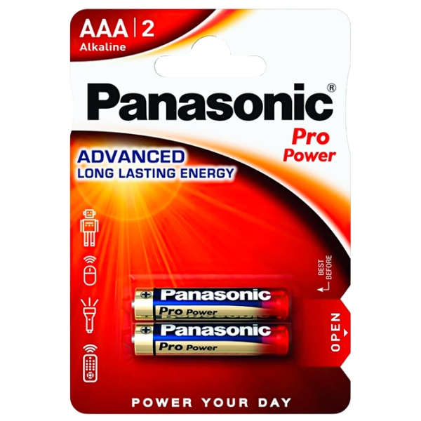 Baterie Panasonic PRO Power LR03 (2 buc.)  photo 1