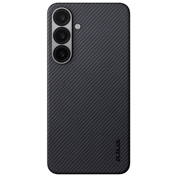 Чехол для смартфона Samsung Galaxy S25 Plus 5G (Ultra Slim) Серый Черный Pitaka, PC, MagSafe Back photo 1