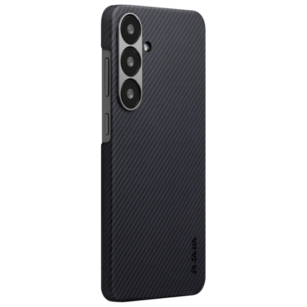 Чехол для смартфона Samsung Galaxy S25 Plus 5G (Ultra Slim) Серый Черный Pitaka, PC, MagSafe Back photo 2