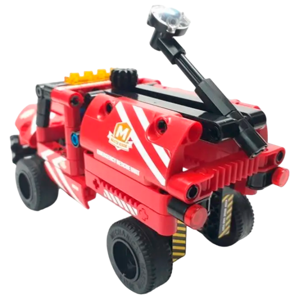 Конструктор XTech Mini Rescue Truck Красный Количество деталей 208, 6+ photo 5