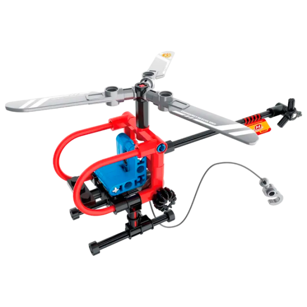 Конструктор XTech Mini Rescue Copter Красный Количество деталей 65, 6+ photo 2