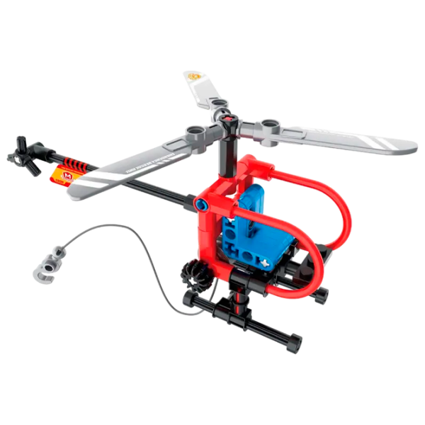 Конструктор XTech Mini Rescue Copter Красный Количество деталей 65, 6+ photo 3