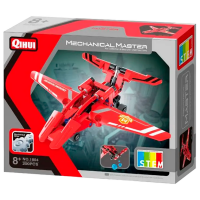 Конструктор XTech Mini Rescue Plane Красный Количество деталей 95, 6+