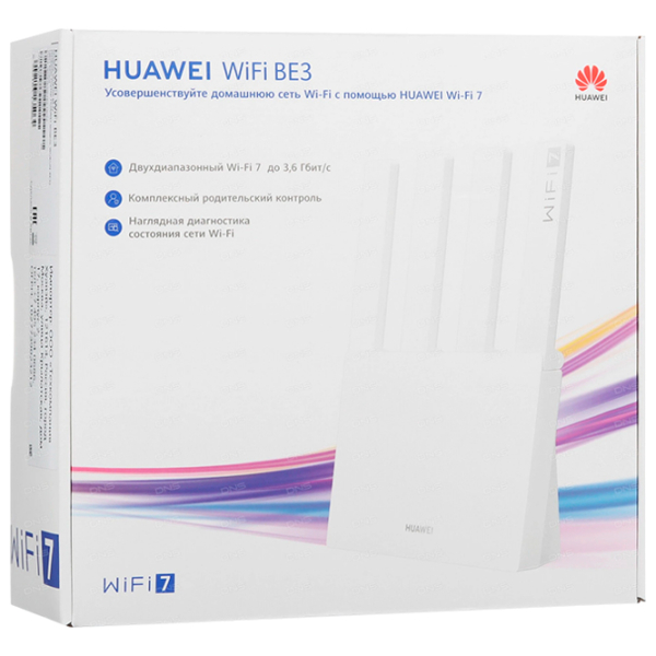 Wi-Fi Router Huawei WUKUN-BE32-20 White Versiune Wi-Fi: 802.11 be photo 6
