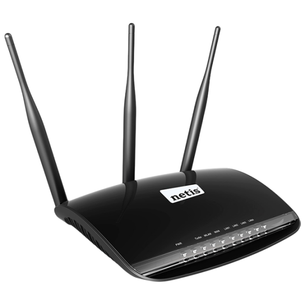 Wi-Fi Router WF2533 Netis Black Versiune Wi-Fi: 802.11 n photo 1