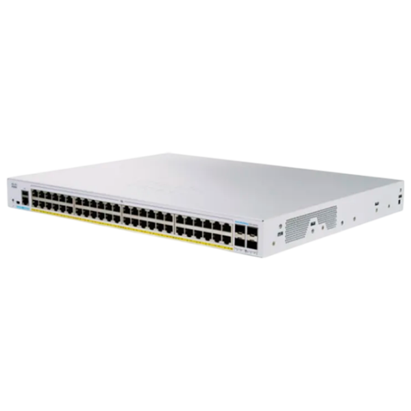 Коммутатор Cisco CBS350-48FP-4G Белый 104 Гбит/с photo 1