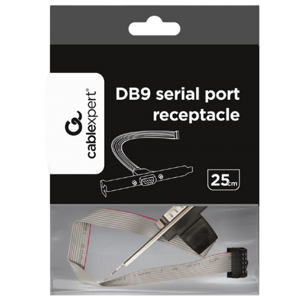 Кабель видео Cablexpert CCDB9RECEPTACLE IDC10 / VGA Черный  photo 3