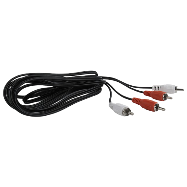 Аудио кабель Gembird CCA-2R2R-6 RCA / RCA Черный  photo 4