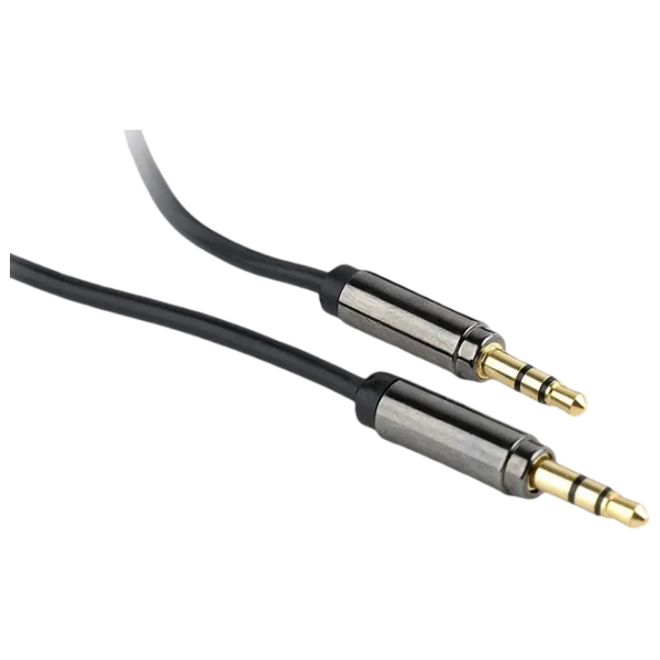 Cablu audio Cablexpert CCAP-444-0.75M 3.5 mm / 3.5 mm Black  photo 3
