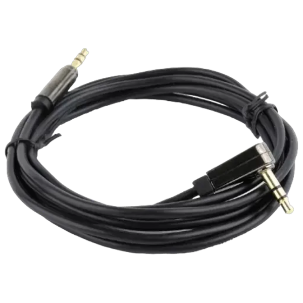 Cablu audio Cablexpert CCAP-444L-6 3.5 mm / 3.5 mm Black  photo 3