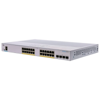 Коммутатор Cisco CBS250-24FP-4X Серый 128 Гбит/с