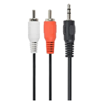 Аудио кабель Cablexpert CCA-458/0.2 3.5 mm / RCA Черный 