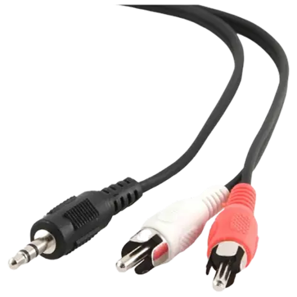 Аудио кабель Cablexpert CCA-458/0.2 3.5 mm / RCA Черный  photo 3