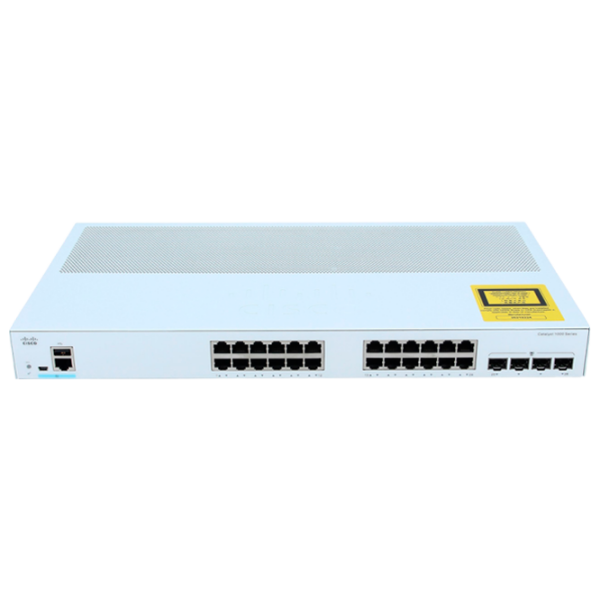 Коммутатор Cisco CBS350-24P-4X Белый 128 Гбит/с photo 1