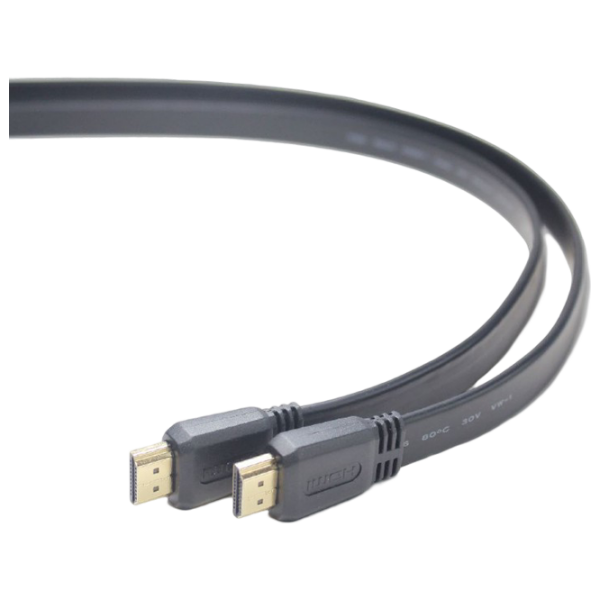 Кабель видео Gembird CC-HDMI4F-1M HDMI / HDMI Черный  photo 2