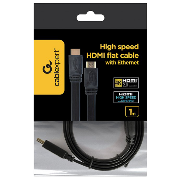 Кабель видео Gembird CC-HDMI4F-1M HDMI / HDMI Черный  photo 5