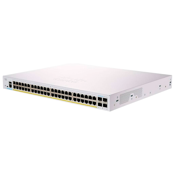 Коммутатор Cisco CBS350-48P-4X Светло Серый 176 Гбит/с photo 1