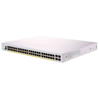 Коммутатор Cisco CBS350-48P-4X Светло Серый 176 Гбит/с