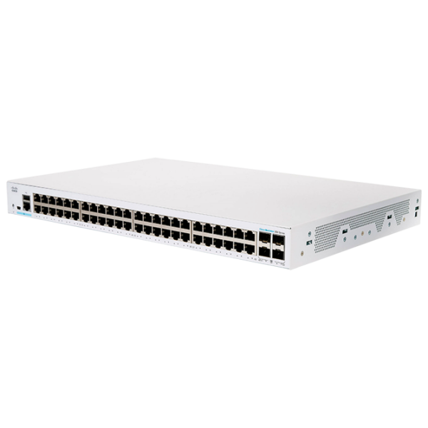 Коммутатор Cisco CBS250-48T-4G Светло Серый 104 Гбит/с photo 1