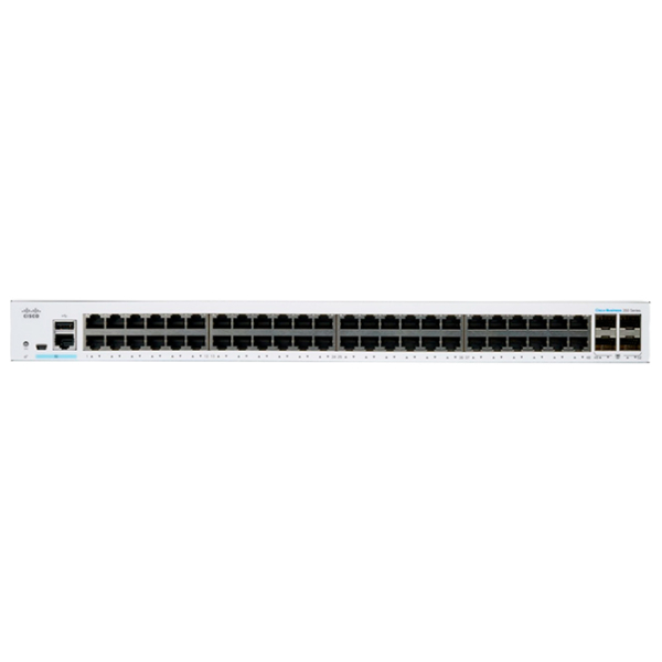Коммутатор Cisco CBS250-48T-4G Светло Серый 104 Гбит/с photo 2
