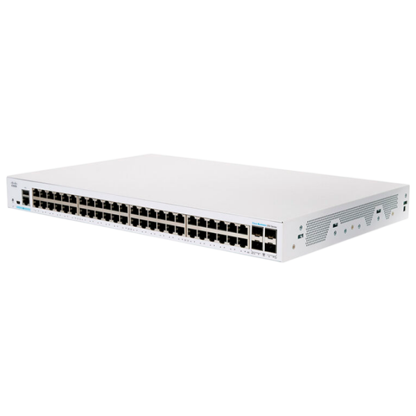 Коммутатор Cisco CBS250-48T-4X Светло Серый 176 Гбит/с photo 1