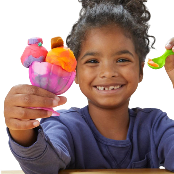Настольная игра Hasbro Play-Doh Rainbow SwirlIice Cream Развитие, 3+ photo 4