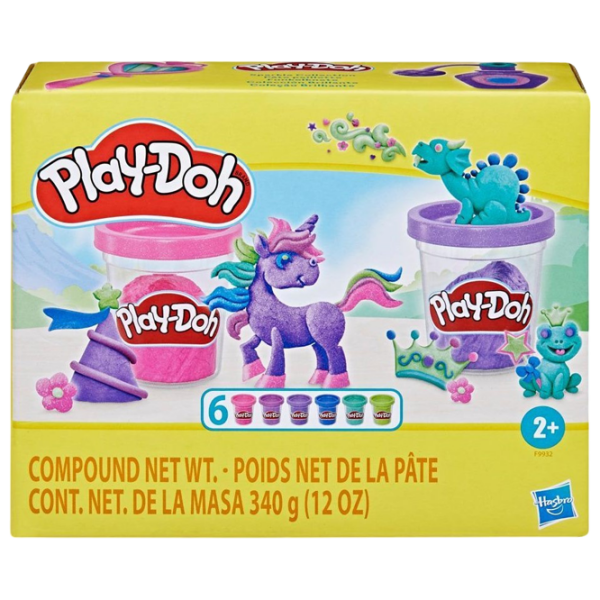 Настольная игра Hasbro Play-Doh Sparkle Collection Развитие, 3+ photo 1