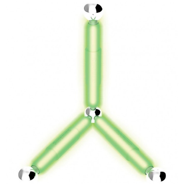 Constructor Happy People Glowstix Green Numărul de piese 7, 3+ photo 4