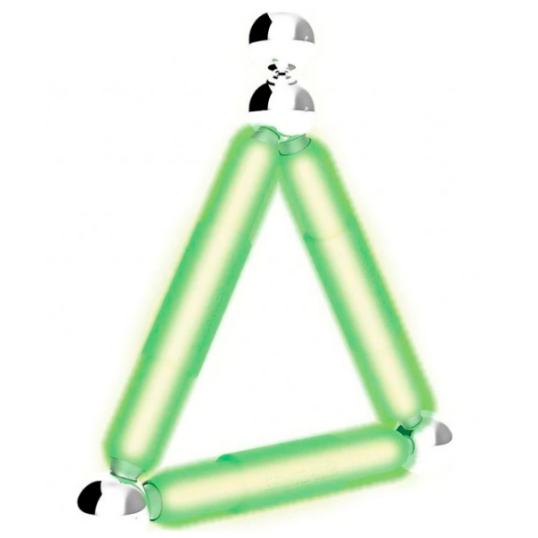 Constructor Happy People Glowstix Green Numărul de piese 7, 3+ photo 6