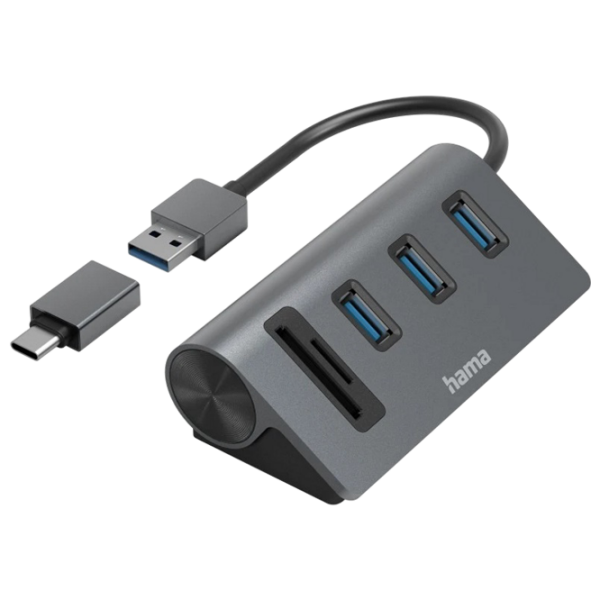 Адаптер Hama 200140 Серый USB Type-A photo 1