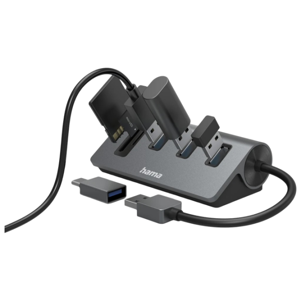 Адаптер Hama 200140 Серый USB Type-A photo 3