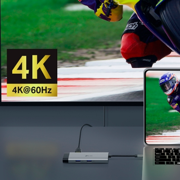 Адаптер TP-Link UH6120C Серый USB Type-C photo 6