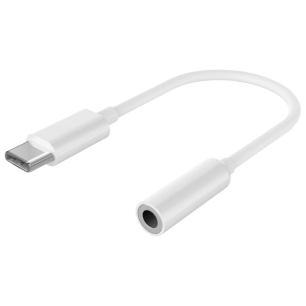 Аудио кабель Cablexpert A-CM-3.5F-01 USB Type-C / 3.5 mm Белый  photo 1