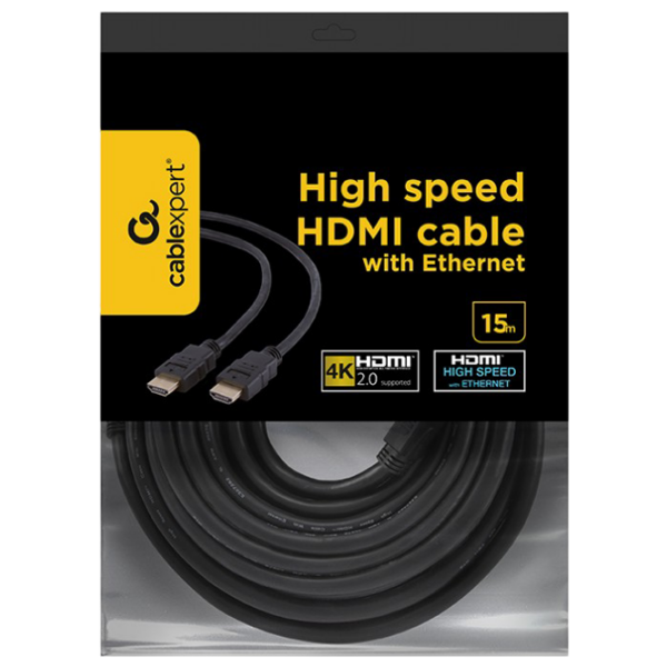 Кабель видео Gembird CC-HDMI4L-15 HDMI / HDMI Черный  photo 5