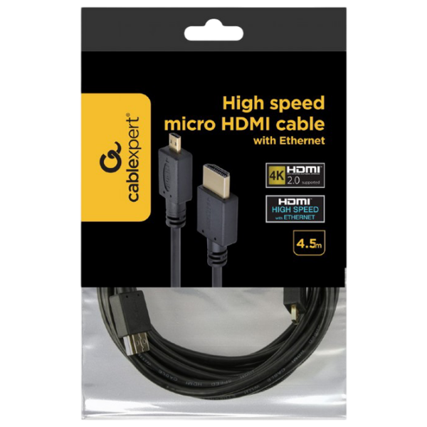 Cablu video Cablexpert CC-HDMID-15 HDMI / Micro HDMI Black  photo 5
