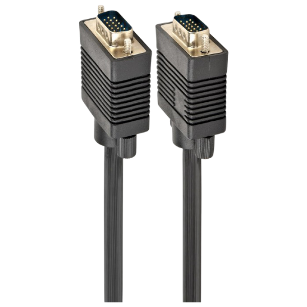 Cablu video Cablexpert CC-PPVGA-30M-B VGA / VGA Black  photo 1