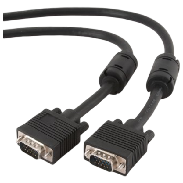 Cablu video Cablexpert CC-PPVGA-30M-B VGA / VGA Black  photo 2