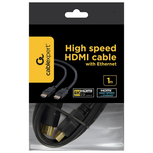 Кабель видео Cablexpert CC-HDMI4-1M HDMI / HDMI Черный  photo 4