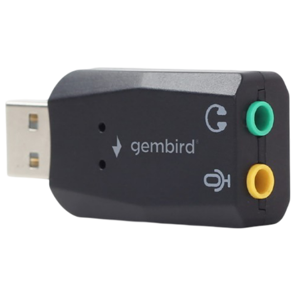 Adaptor Gembird SC-USB2.0-01 Black USB Type-A photo 2