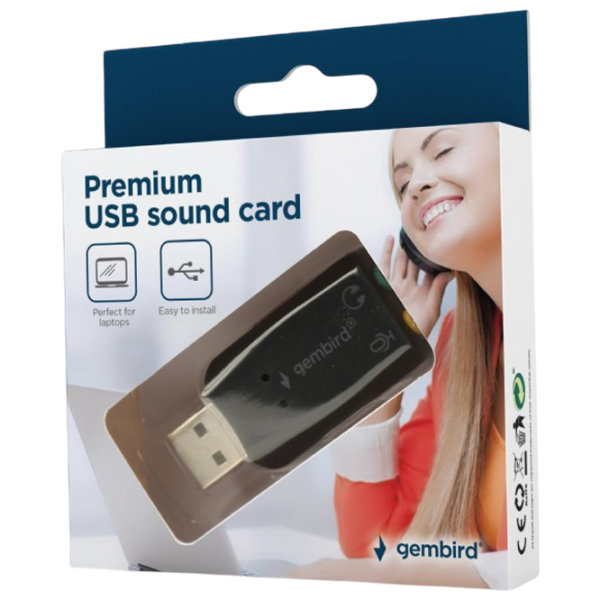 Adaptor Gembird SC-USB2.0-01 Black USB Type-A photo 6