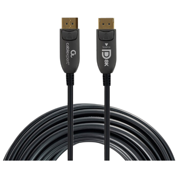 Cablu video Cablexpert CC-DP8K-AOC-10M DisplayPort / DisplayPort Black  photo 2
