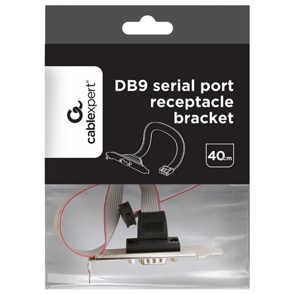 Кабель видео Cablexpert CC-DB9ML-01 9 pin / VGA Черный  photo 2