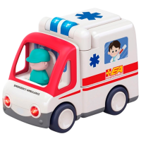 Mașină Hola Toys Ambulance E9997
Red
White 